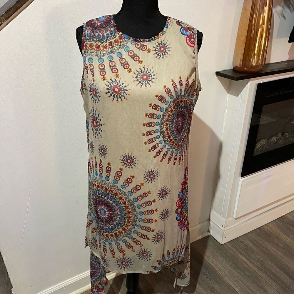 🌟R Cinco Ranch Dress XL floral bohemian🌟